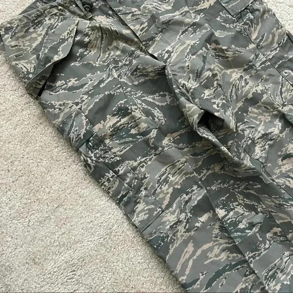 USAF Cold Weather Tiger Stripe Camouflage Trousers Pants L Men SPM1C1-08-D-1041 - Picture 7 of 15